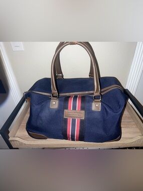 Tommy Hilfiger Navy Rolling Duffel